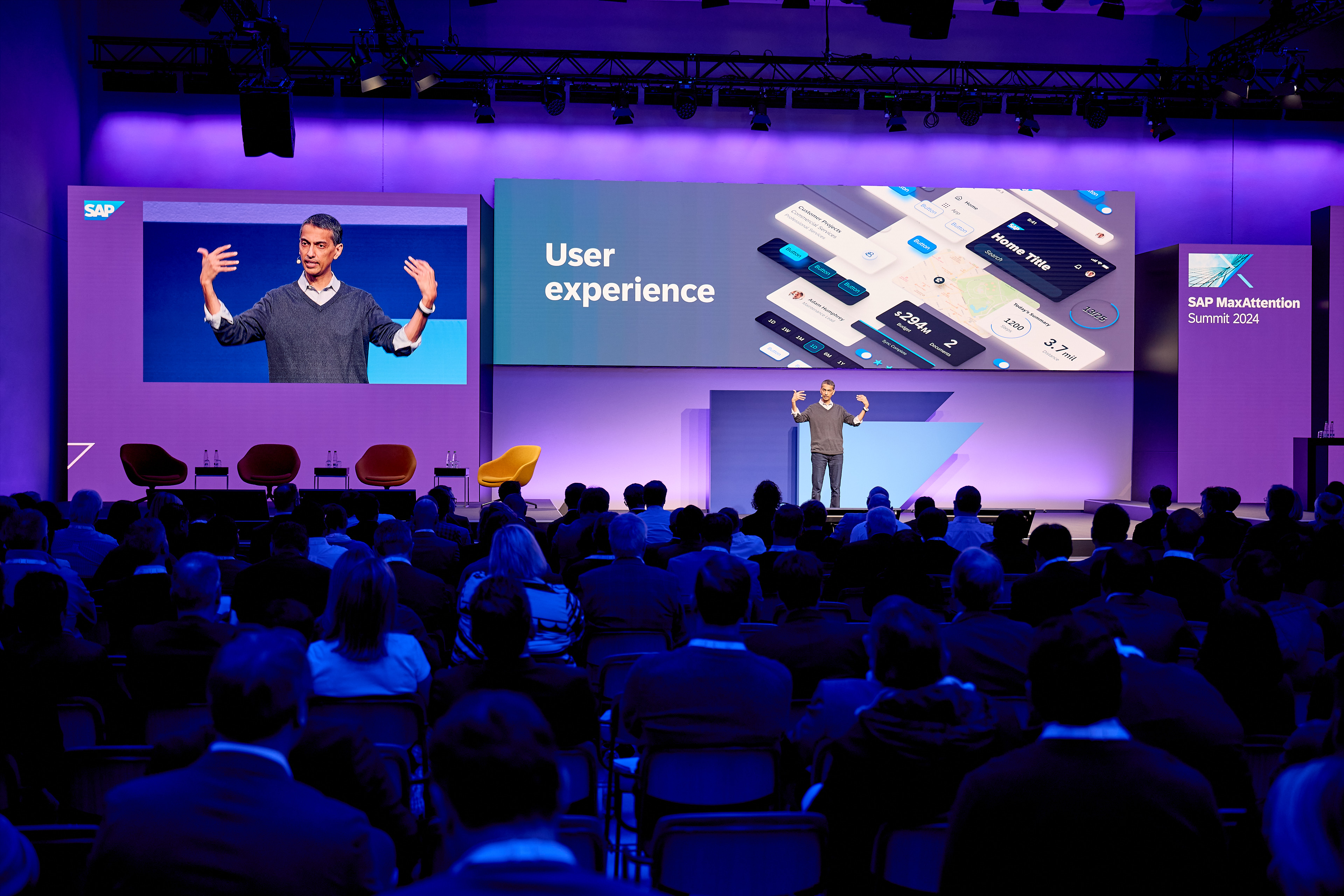 Blick auf die Mainstage