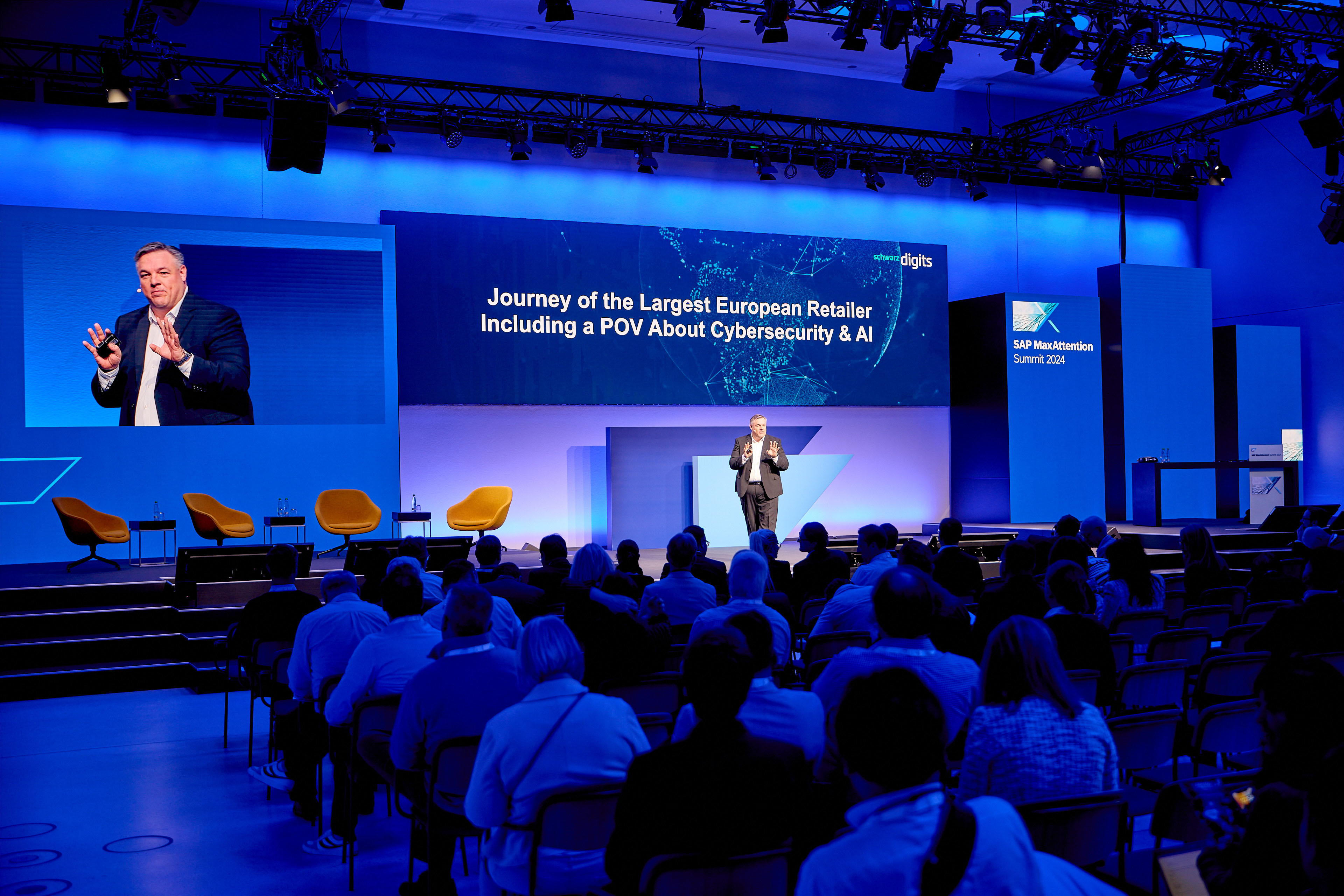 Blick auf die Mainstage